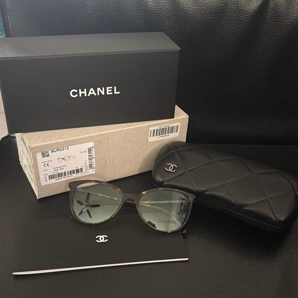 CHANEL RECTANGLE EYEGLASSES